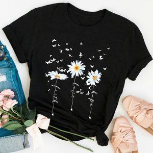 Faith Hope Love Christian T-shirt